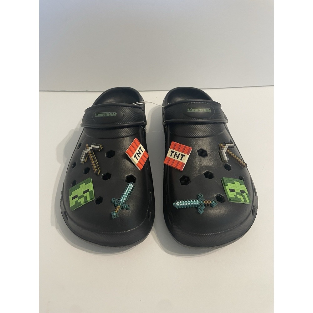 Minecraft Childrens Clogs Kids Sz 4/5  Comfort Sandals - NEW!